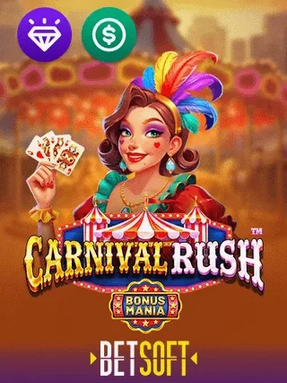 Gokkast Carnival Rush van Betsoft bij Koning