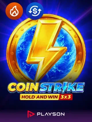 Gokkast Coin Strike Hold and Win van Playson bij Koning