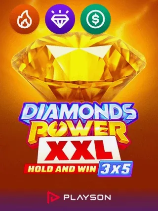 Gokkast Diamonds Power XXL Hold And Win van Playson bij Koning