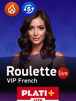 Livetafel Live Roulette French VIP Platipus Live bij Koning