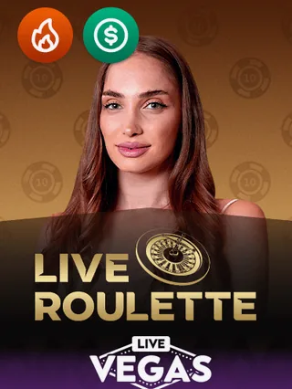 Livetafel Live Roulette Live Vegas bij Koning