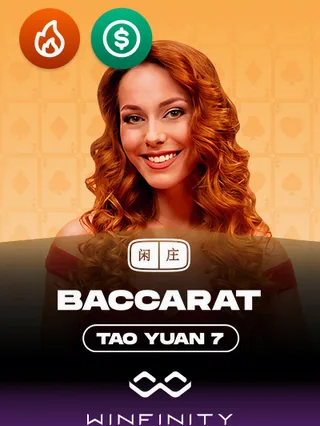Livetafel Tao Yuan Baccarat 7 Winfinity bij Koning